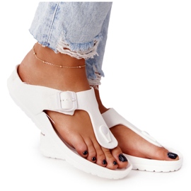 NEWS Women's Rubber Flip-flops White Alma NEWS Women's Rubber Flip-flops White Alma
