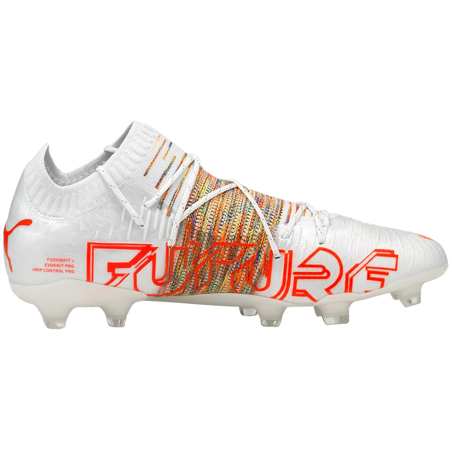Football Boots Puma Future Z 1 1 Fg Ag 03 White Keeshoes