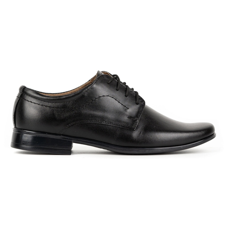 Lukas Black leather shoes J1 black