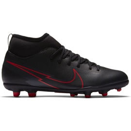 Mercurial superfly 7 academy fg/mg - black/black online