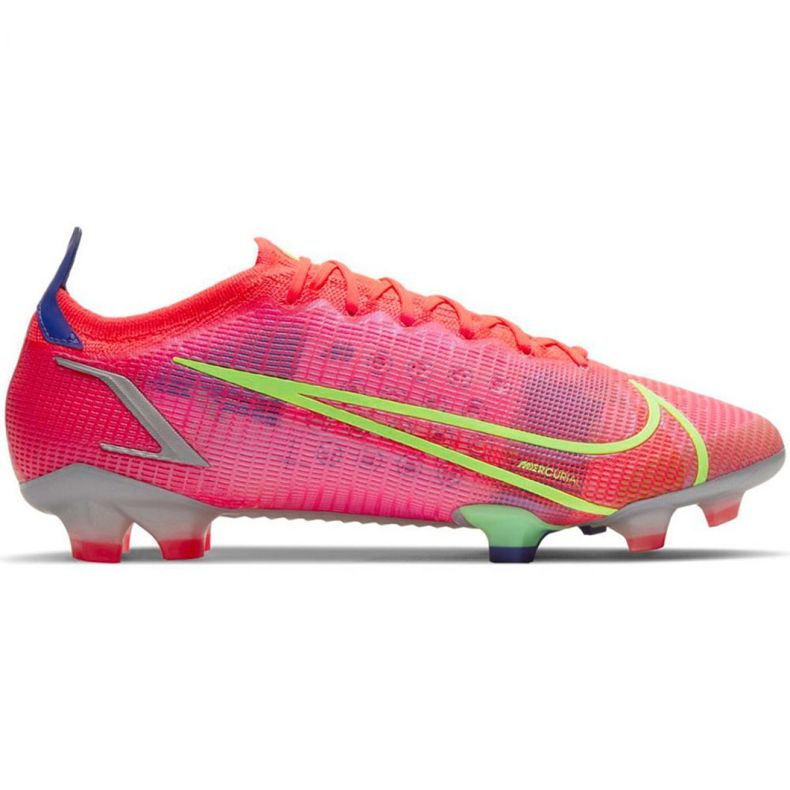 Nike Mercurial Vapor 14 Elite Fg M CQ7635 600 soccer shoe green, pink pink