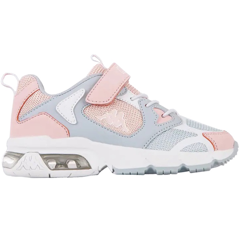 Kappa Yero children's shoes pink-gray-white 260891K 6527 grey