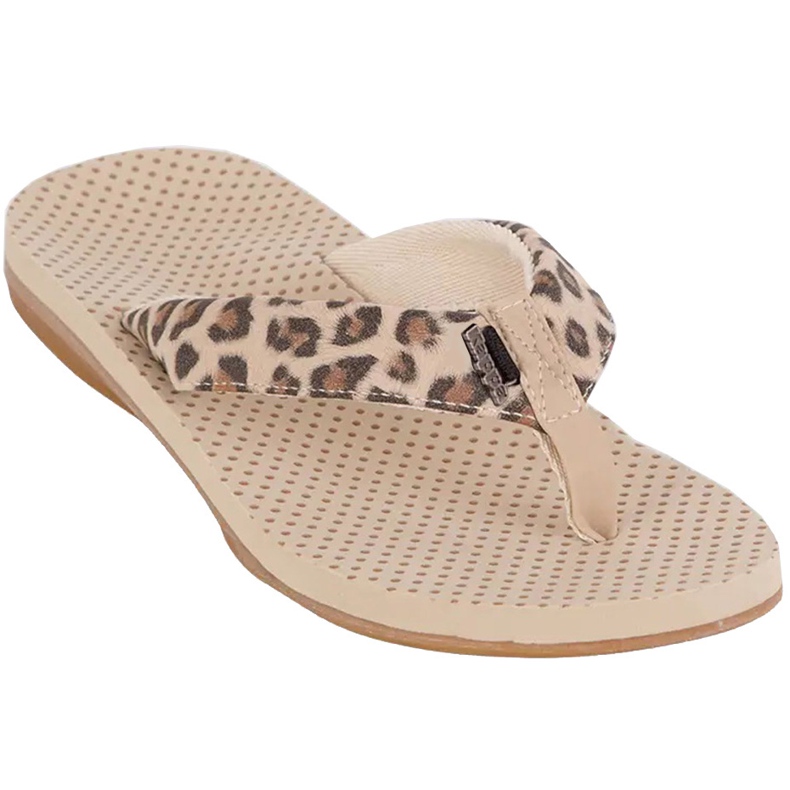 Kappa Fayola beige women's slippers 242980 4150 brown
