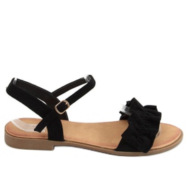 Black women's sandals WL1635 Black Black women's sandals WL1635 Black