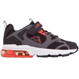 Kappa Yero Jr 260891K shoes black red Kappa Yero Jr 260891K shoes black red
