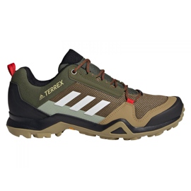 Adidas Terrex AX3 M FX4576 shoes black khaki green Adidas Terrex AX3 M FX4576 shoes black khaki green
