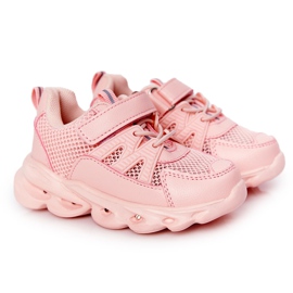 Children's Sneakers With Illuminated Sole Led Pink So Cool!