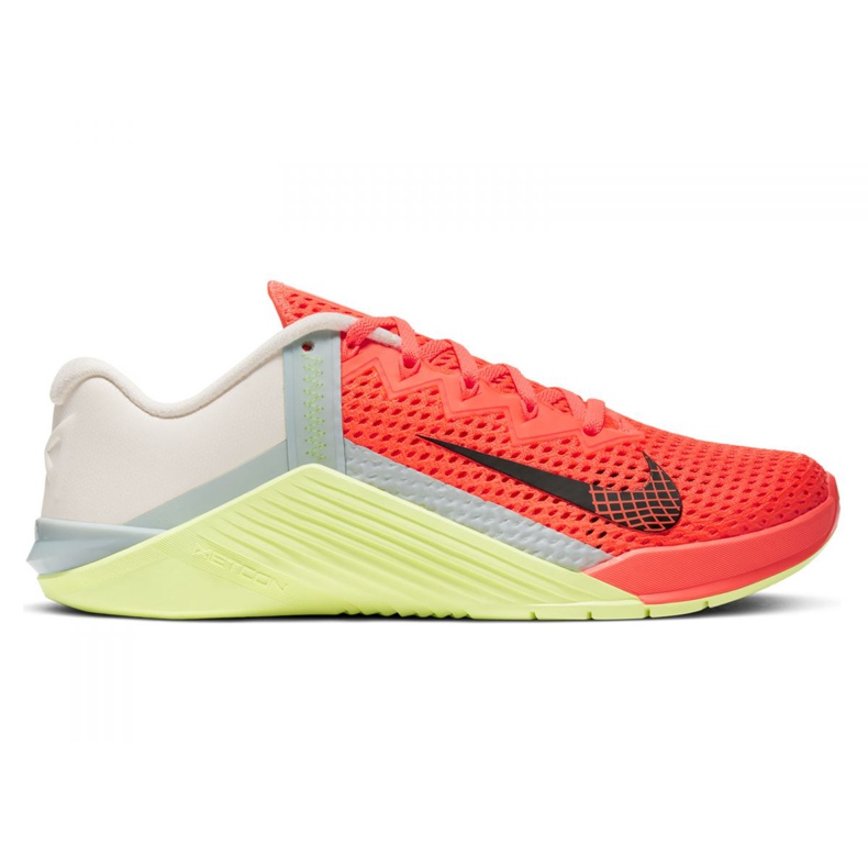 Nike Metcon 6 W AT3160-800 training shoes orange multicolored Nike Metcon 6 W AT3160-800 training shoes orange multicolored
