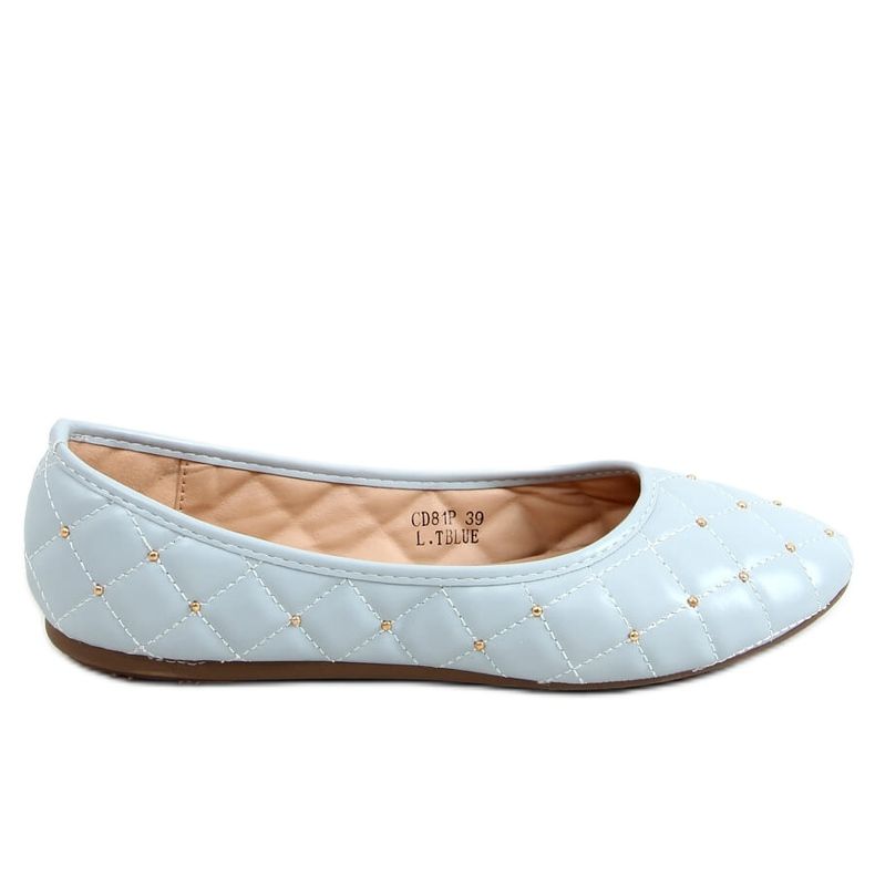 Blue ballerinas CD81P LT.BLUE