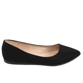 Ballerinas with almond toes black CD52P Black