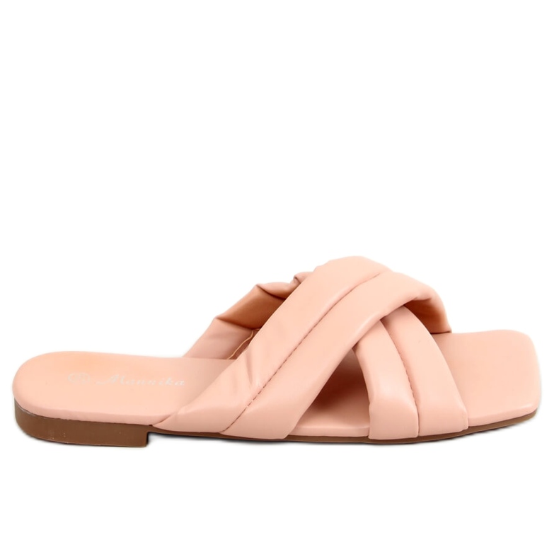 Pink Square sole slippers S060191 Pink