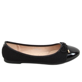 Black ballerinas for women YSD825 Black
