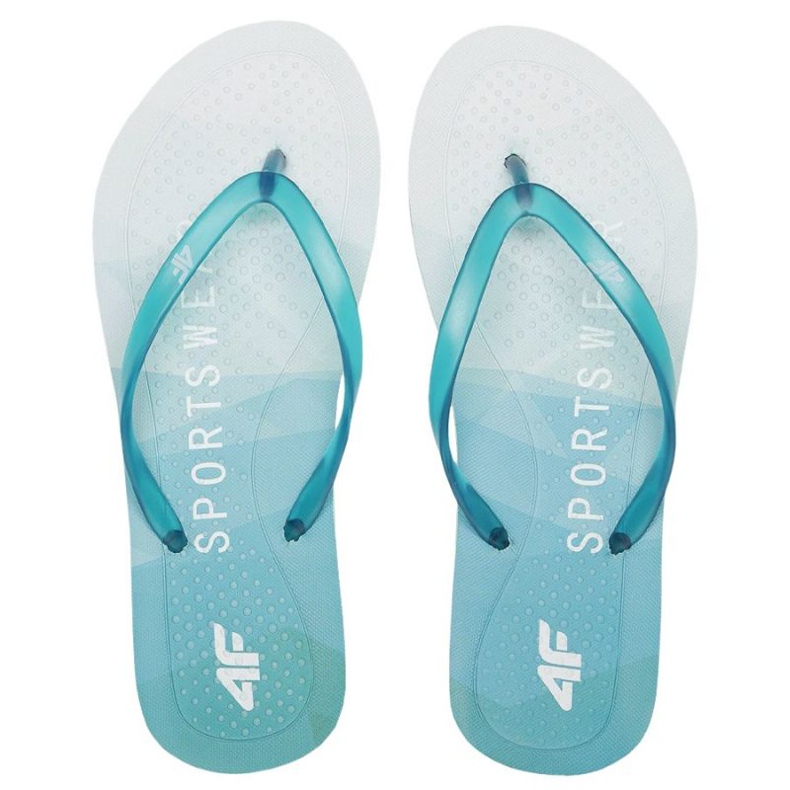 Flip-flops 4F W H4L21-KLD003 48S blue green