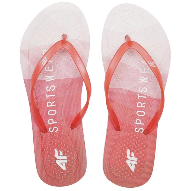 4F W H4L21-KLD003 62S Flip Flops red