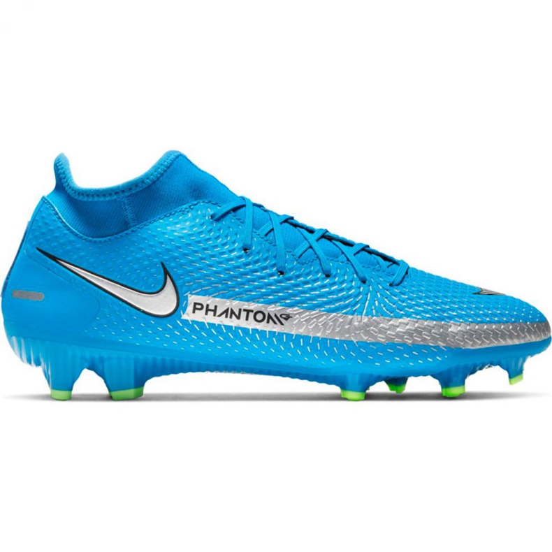 Nike Phantom Gt Academy Df FG / MG M CW6667 400 football shoe blue blue
