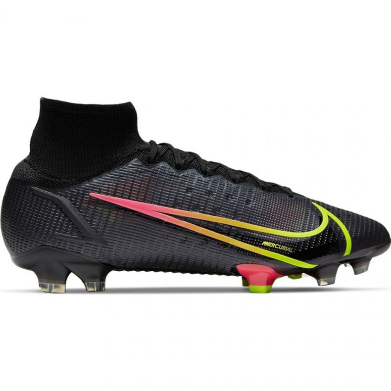Nike Mercurial Superfly 8 Elite Fg M CV0958 090 soccer shoes black black
