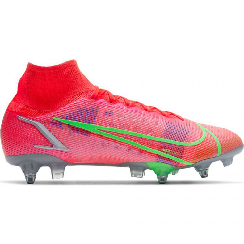 Nike Mercurial Superfly 8 Elite SG-PRO Ac M CV0960 600 football shoe orange oranges and reds