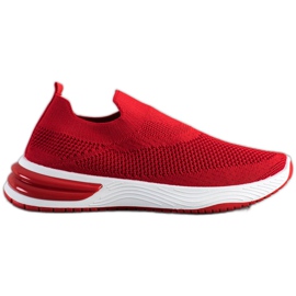 SHELOVET Slip-on Sneakers red