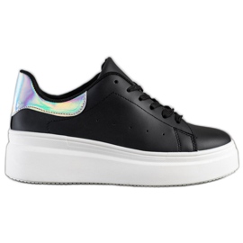 SHELOVET Comfortable Sneakers black SHELOVET Comfortable Sneakers black