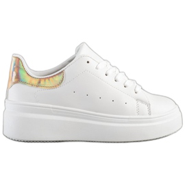 SHELOVET Comfortable Sneakers white