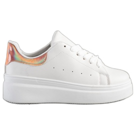 SHELOVET Comfortable Sneakers white SHELOVET Comfortable Sneakers white