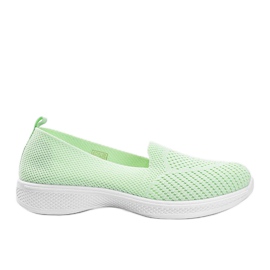 Pistachio Slip On Jamaica Trainers green