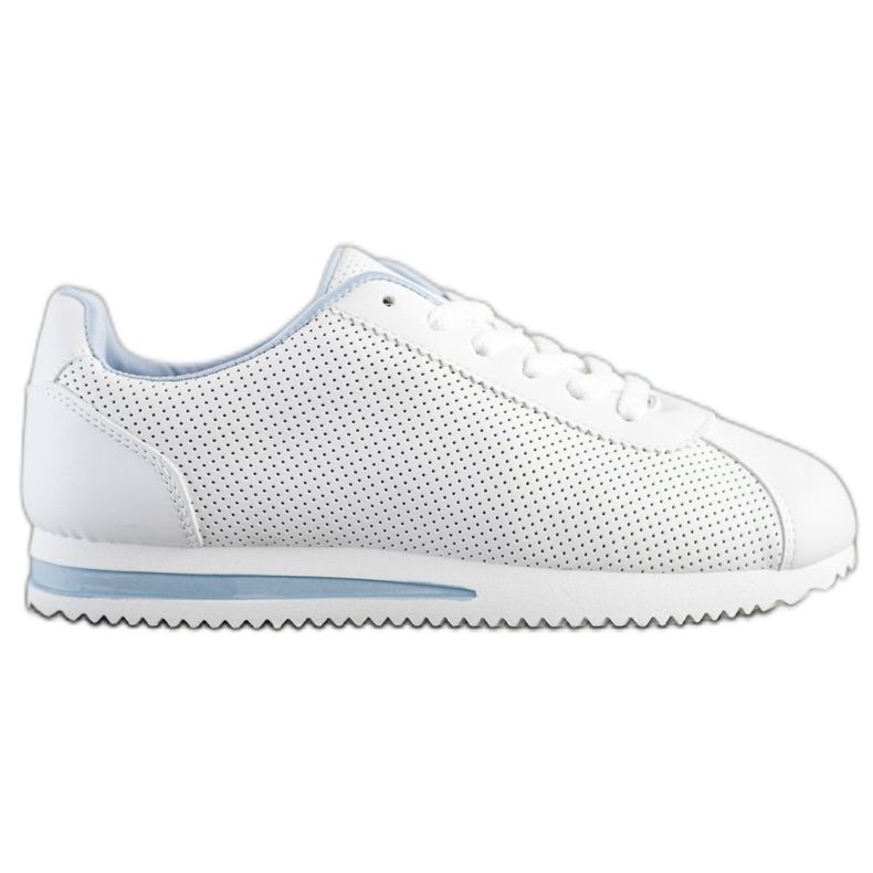 SHELOVET Stylish openwork sneakers white