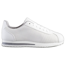 SHELOVET Stylish openwork sneakers white SHELOVET Stylish openwork sneakers white