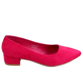 Pumps low-heeled fuchsia CC205P Fuchsia pink