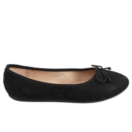 Black lace ballerinas DY-12 Black Black lace ballerinas DY-12 Black
