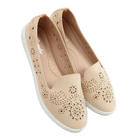 Beige openwork lords DY-09 Apricot