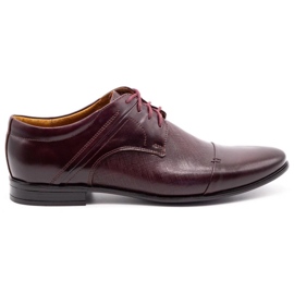 Cherry color formal shoes best sale