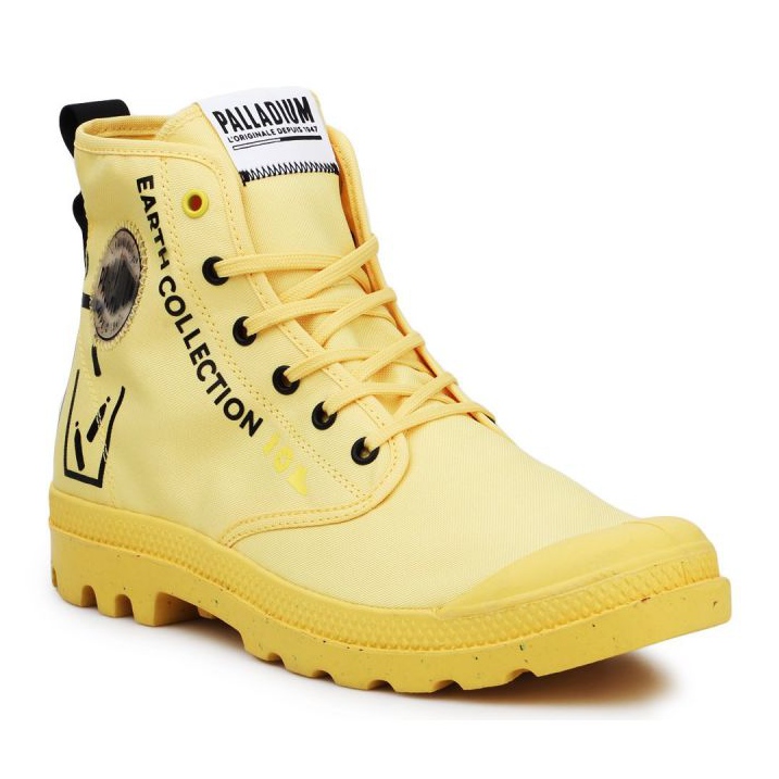 Palladium Pampa W 77054-713-M shoes yellow Palladium Pampa W 77054-713-M shoes yellow
