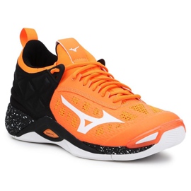 mizuno volleyball shoes orange