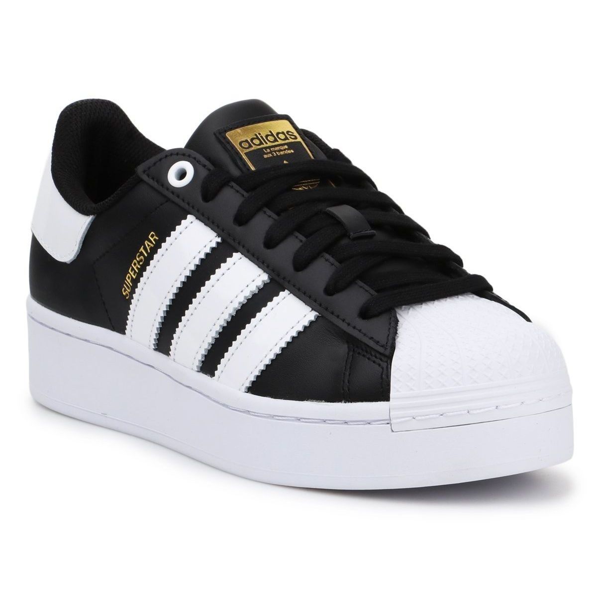 Adidas Superstar Bold W FV3335 shoes black KeeShoes