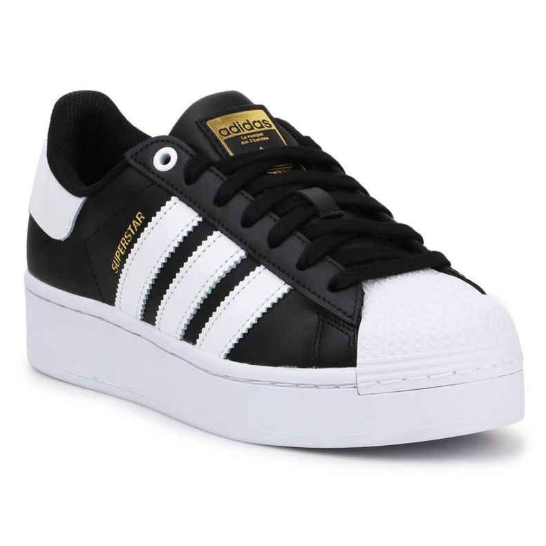 Adidas Superstar Bold W FV3335 shoes black Adidas Superstar Bold W FV3335 shoes black