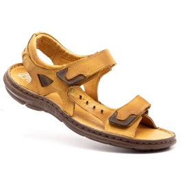 Polbut 277 red sandals orange