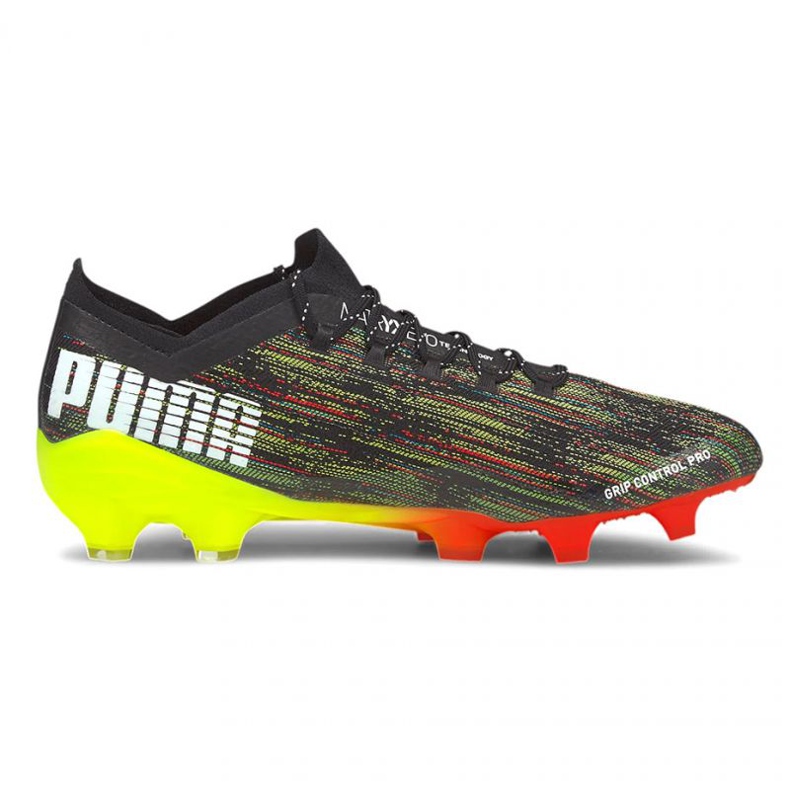 Football boots Puma Ultra 1.2 Fg Ag M 106299 02 multicolored black Football boots Puma Ultra 1.2 Fg Ag M 106299 02 multicolored black