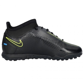 Nike Phantom Gt Club Df Tf Jr CW6729 090 football shoes black black