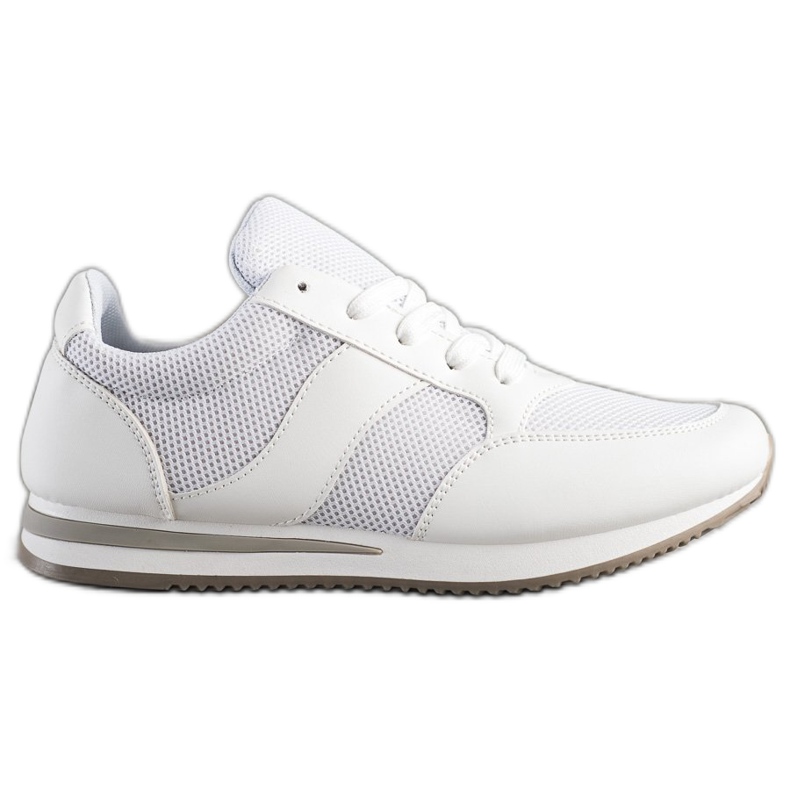 SHELOVET Sport Shoes With Mesh white