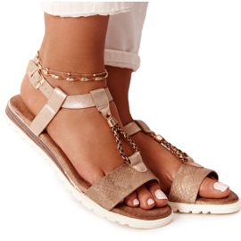 PE1 Willow copper flat sandals for women PE1 Willow copper flat sandals for women