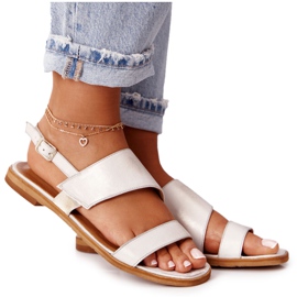 Maciejka 05167-25 Golden Leather Sandals Maciejka 05167-25 Golden Leather Sandals