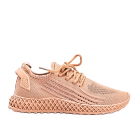 Pinnie camel sneakers brown