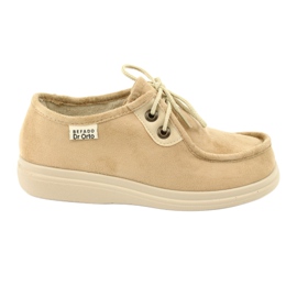 Befado women's shoes pu 871D007 beige