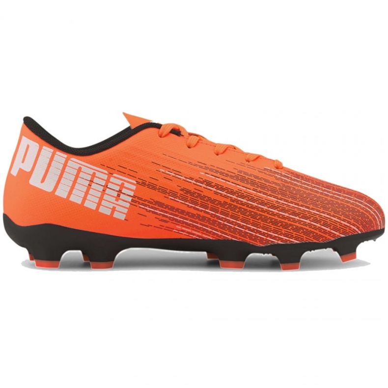 Puma Ultra 4.1 Fg Ag Jr 106100-01 football boots multicolored oranges and reds