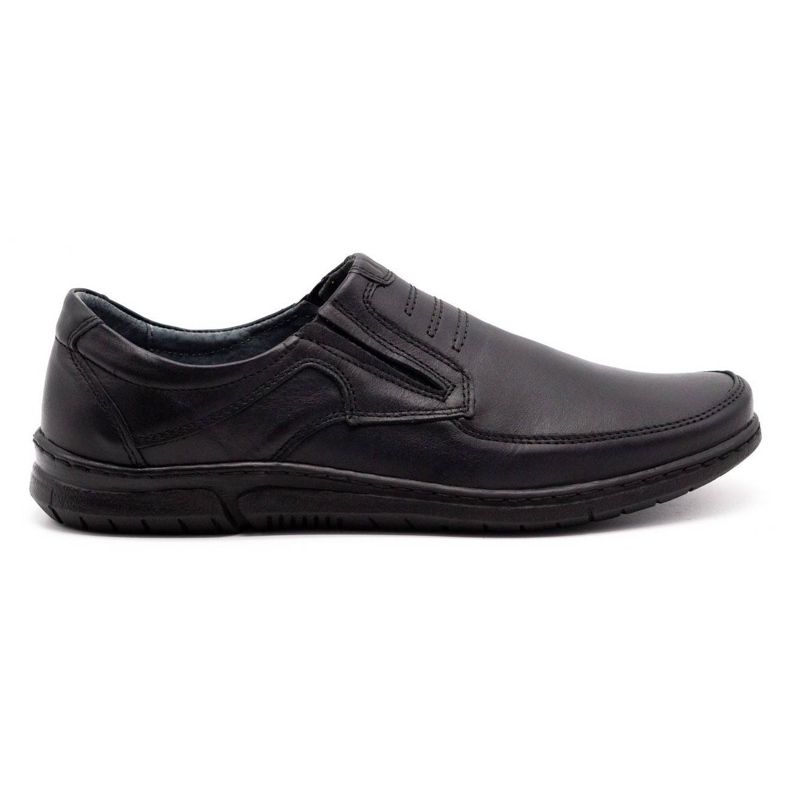 Olivier Men's slip-on shoes 7053 black Olivier Men's slip-on shoes 7053 black
