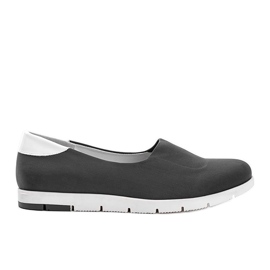 Warm women's gray sneakers grey