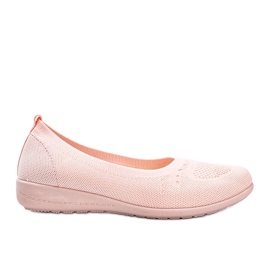 Pink women's sneakers Bins