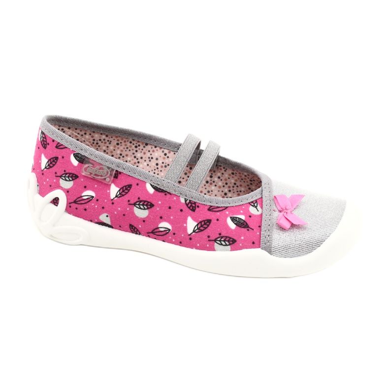 Befado children's shoes 116Y288 pink silver grey Befado children's shoes 116Y288 pink silver grey