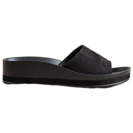 Casual VINCEZA slippers black